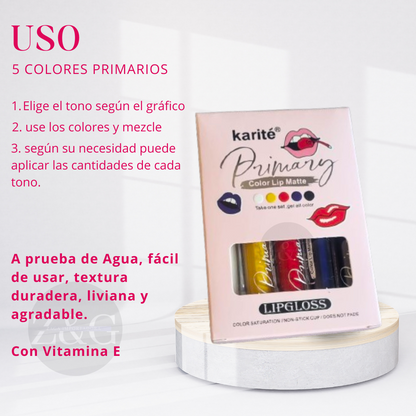 LABIAL CON MAS DE 45 TONOS