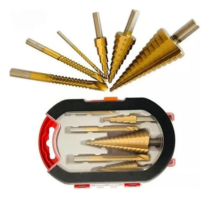 Set de Brocas Escalonadas 5PCS