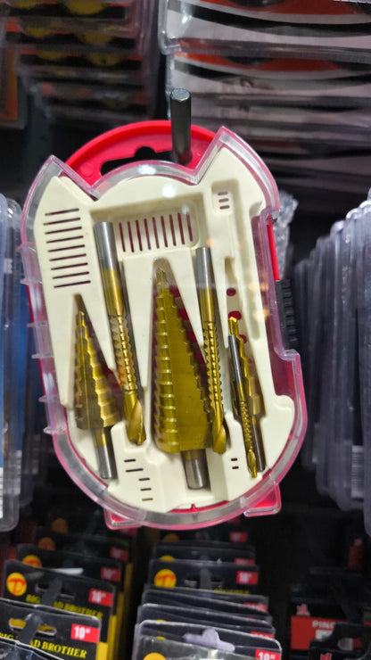 Set de Brocas Escalonadas 5PCS